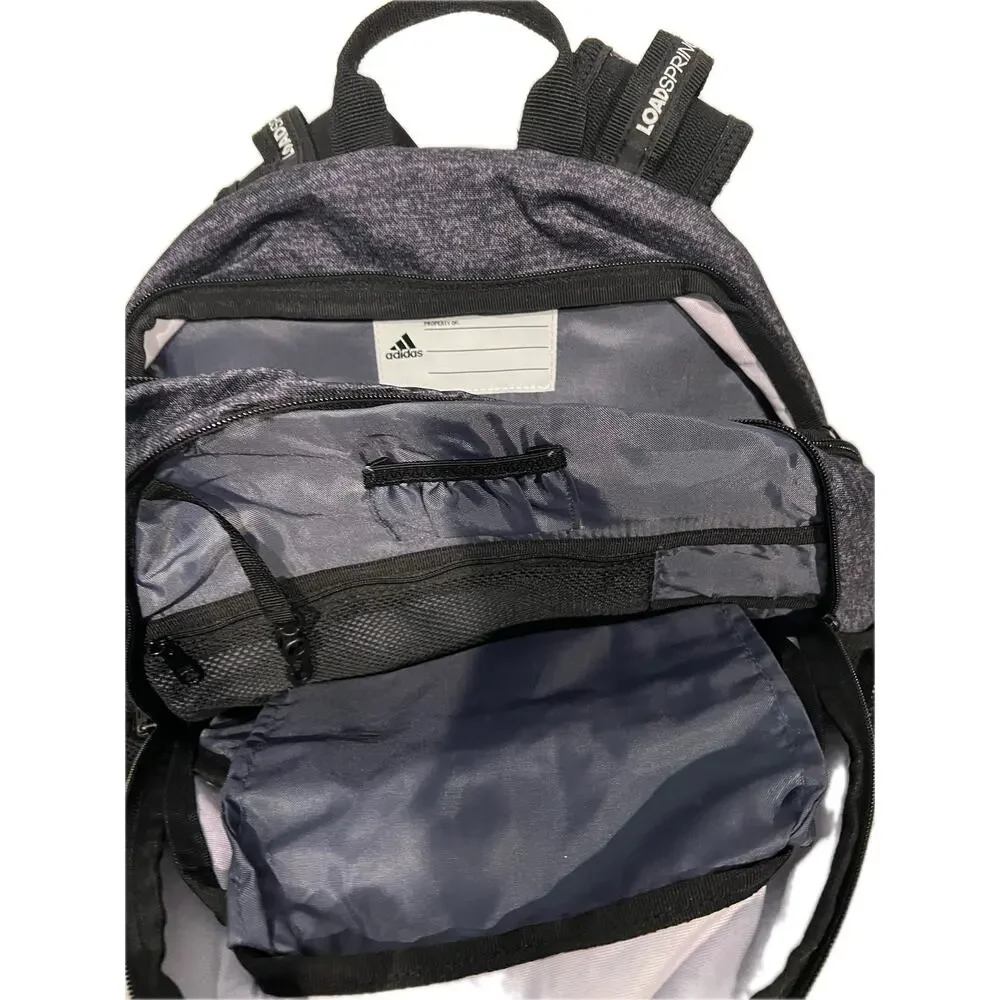 Adidas Black White Excel 6 Backpack